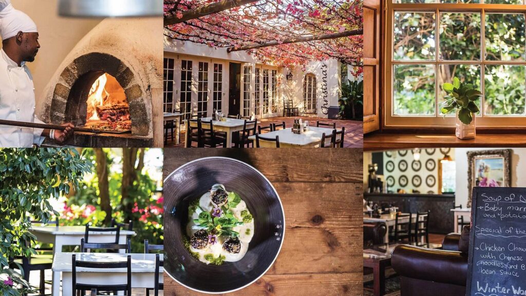Christina's Bistro at Van Loveren Vineyards is a culinary delight, where the artistry of gastronomy meets the picturesque surroundings of the Robertson Wine Valley