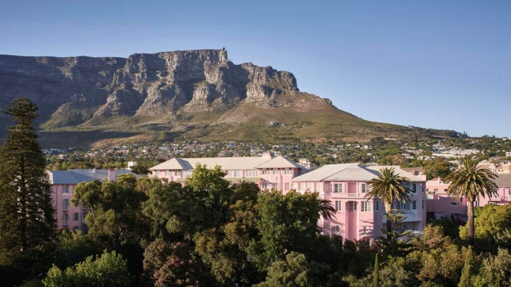 Mount Nelson a top-rated five-star  in Cape Town