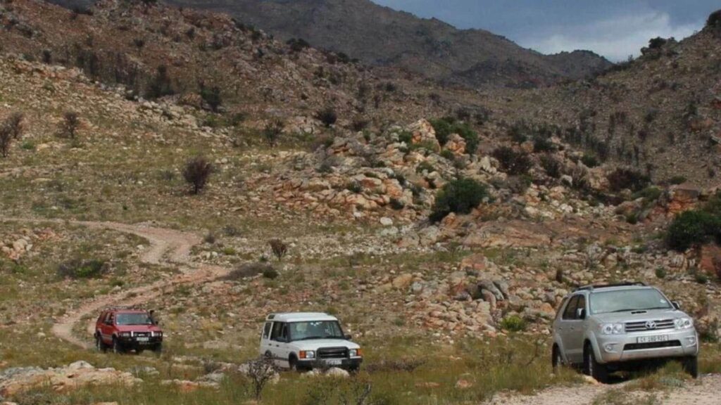 
Tierkloof 4x4 Trail in Rawsonville is an off-road enthusiast's haven, offering an exhilarating adventure amidst the rugged landscapes of the Breedekloof Valley
