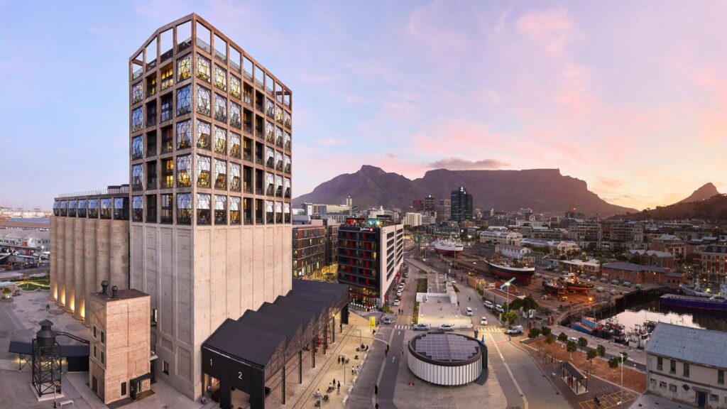 Zeitz Museum of Contemporary Art Africa (MOCAA) in Cape Town is a cultural masterpiece housed within a transformed grain silo, where art and architecture converge to create an immersive and captivating experience